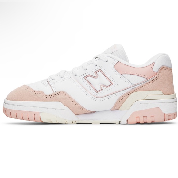 BRAND NEW New Balance 550- White and Pink - Picture 2 of 11